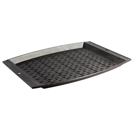 LODGE Cast Iron Grill Topper 15 in. L X 12.66 in. W L15RCGT